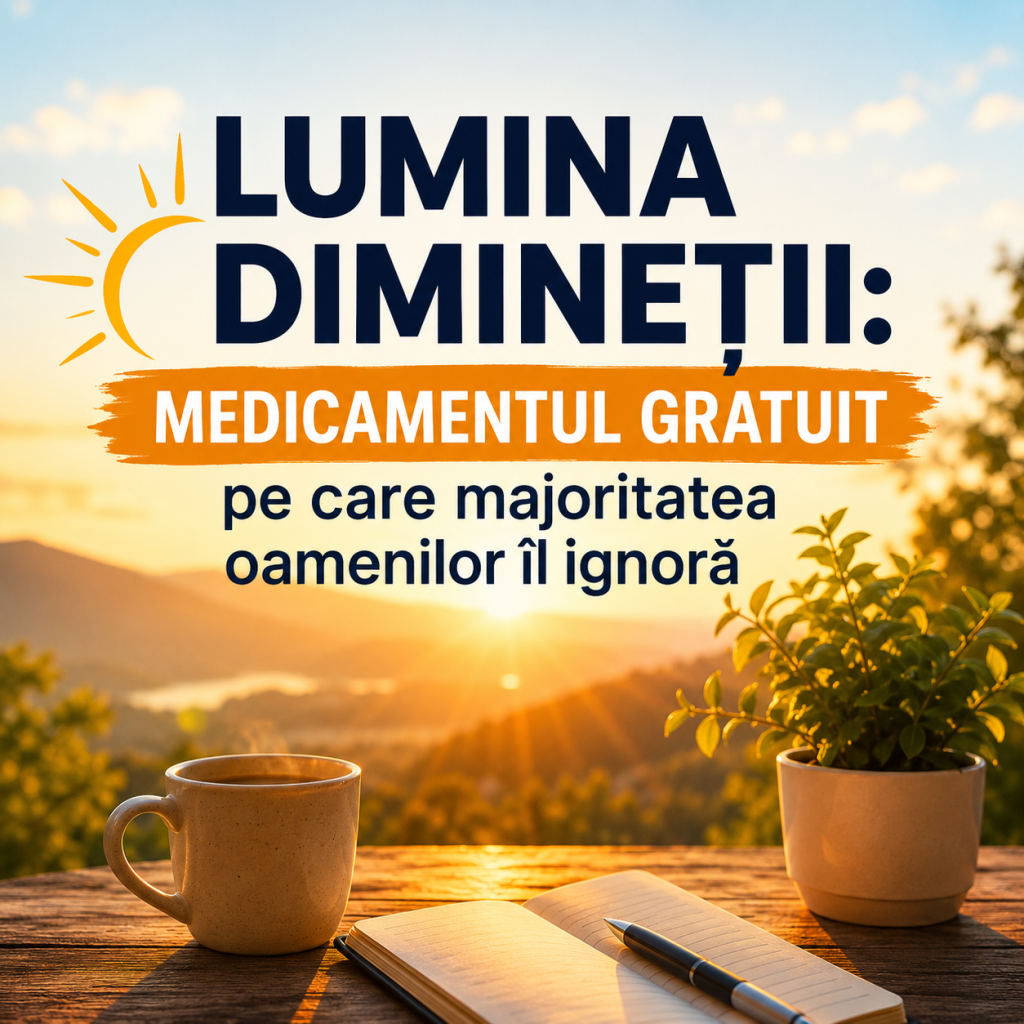 Lumina dimineții: medicamentul gratuit pe care majoritatea oamenilor îl ignoră