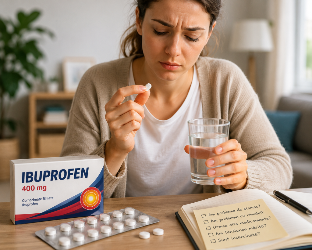 Știai că ibuprofenul nu este recomandat tuturor?