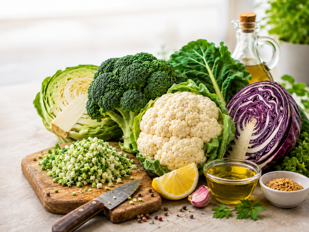 Cum gătim broccoli, conopida și varza pentru a păstra cât mai bine nutrienții?