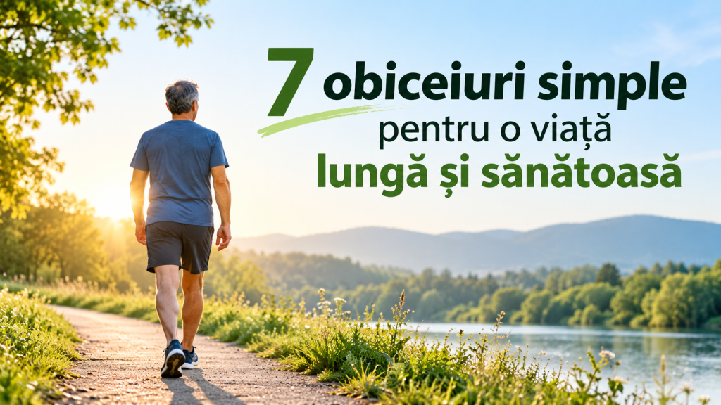 7 obiceiuri simple pentru o viață lungă și sănătoasă