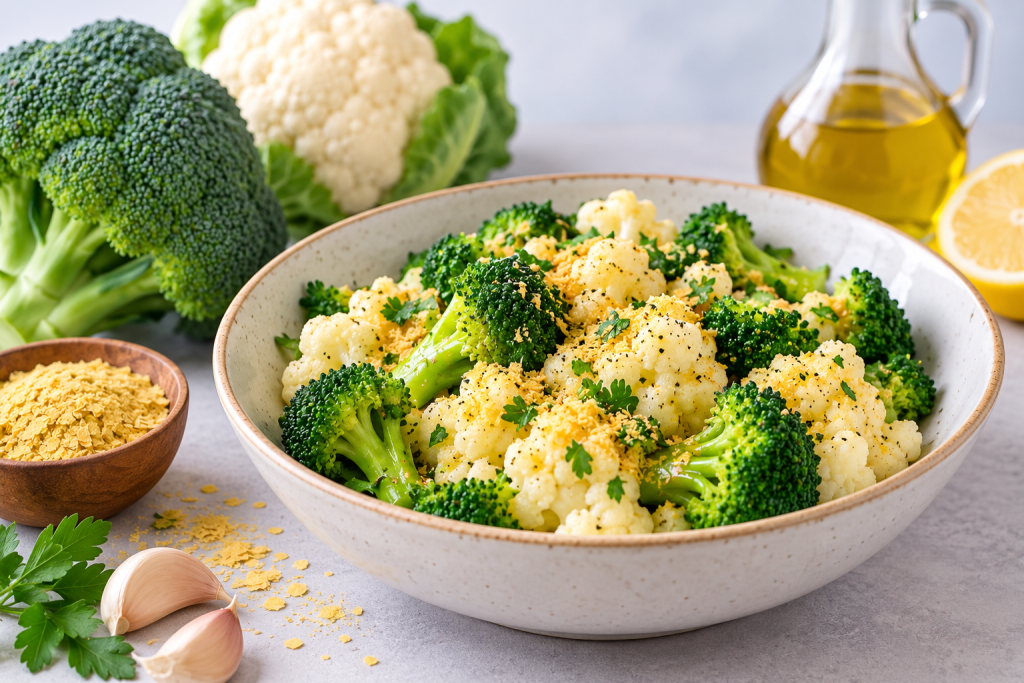 Broccoli și conopida: cum le prepari pentru mai mult sulforafan și un gust delicios